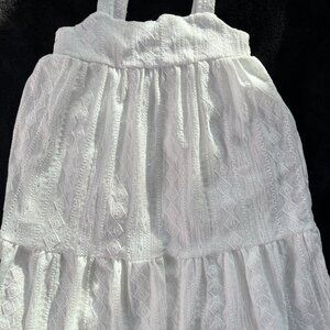 Boho summer Btween. girls dress. Beach vibes and lace detail.